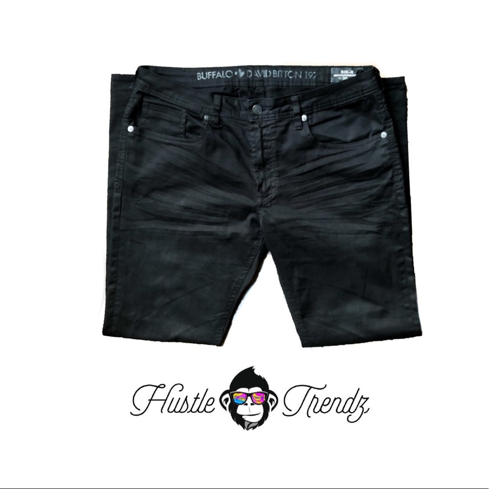 Black Buffalo David Bitton Slim Stretch Six-X Pant